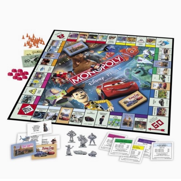 Monopoly Disney Pixar Edition Board Game - Picture 7 of 7